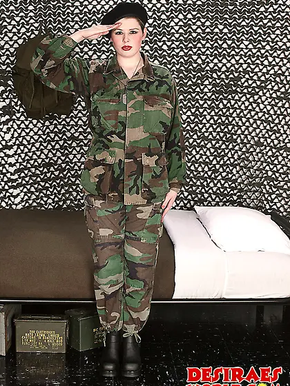 Military milf lingerie