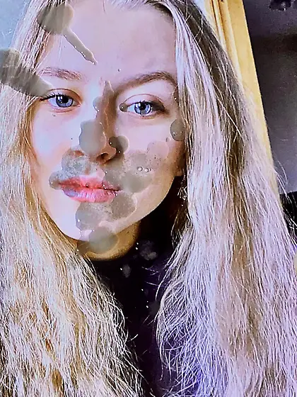 Sexy slut Sasha belskaya got cum on pretty face