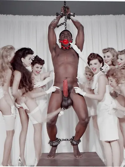 Black Slave Auction - Inspection