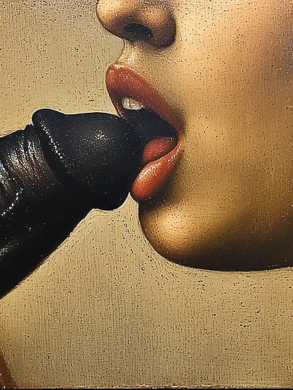 Nobildonna succhiando Cazzo - Tuscany school