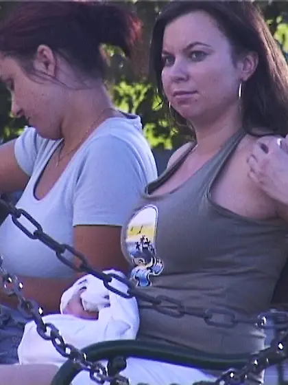 Fancy brunette cute boobies