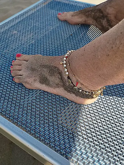 On the beach