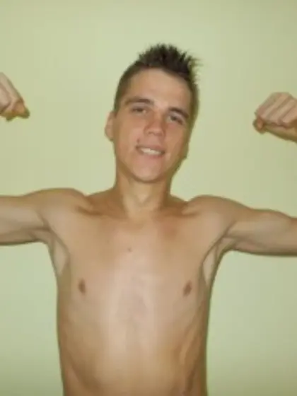 Brunette Young Man Crissxxx69 Dildo.