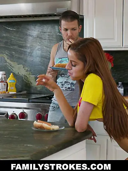 Naughty tiny foxy enjoys