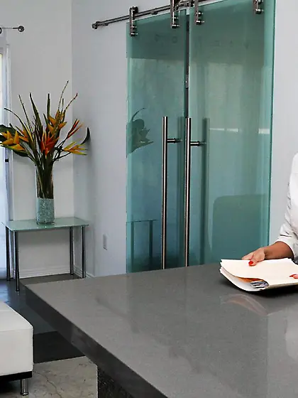 Black cutie Layton Benton stripping off lingerie and wanking and