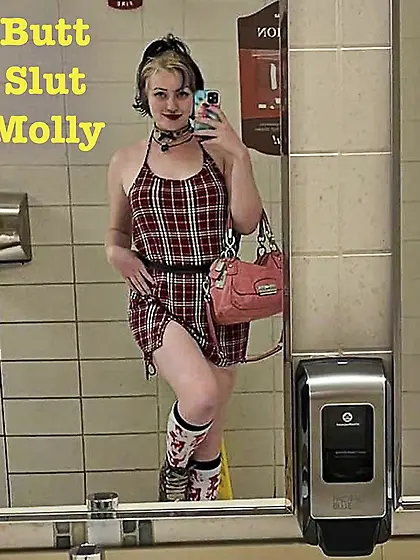 Butt Slut Molly Waiting For Her BBC Blind Date
