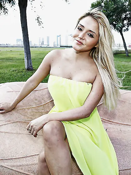 Playful latina booty