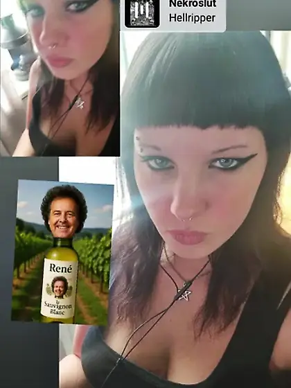 Dutch Goth Girl with great tits