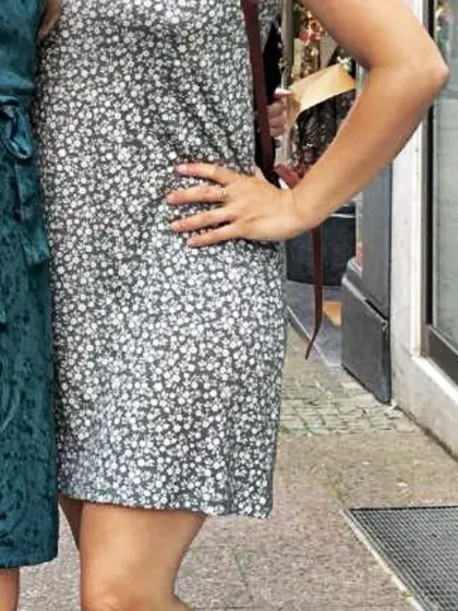 Unaware Eva Berwing from Manchester UK!