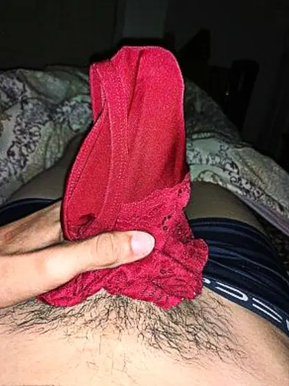 High on my moms panties