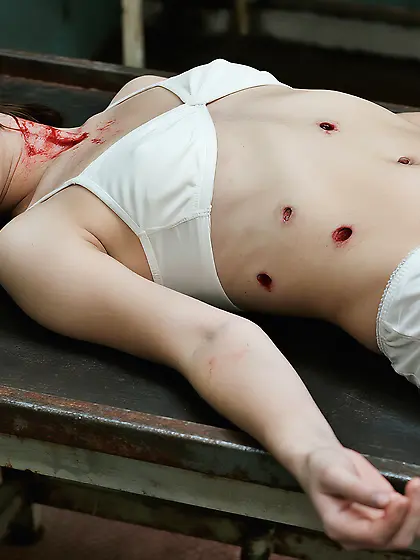 Bikini friends in the morgue