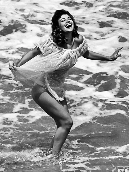 Breathtaking 50s brunette chick