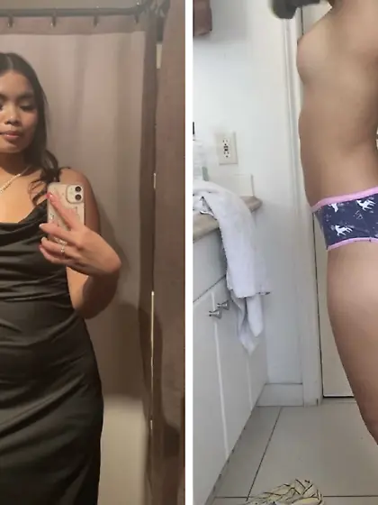 Stepdaughter in panties