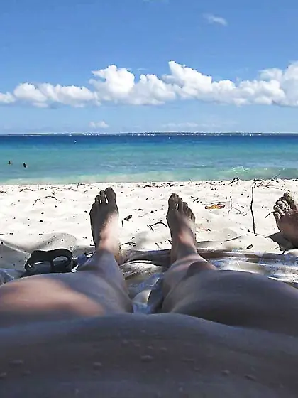 Sexual Antics On The Beach