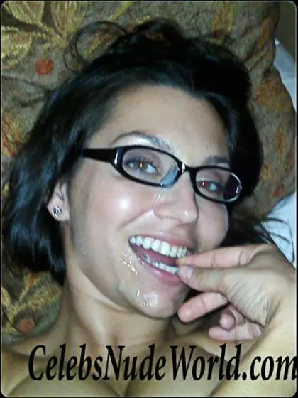 Daniela Lazar's Cum Covered Face