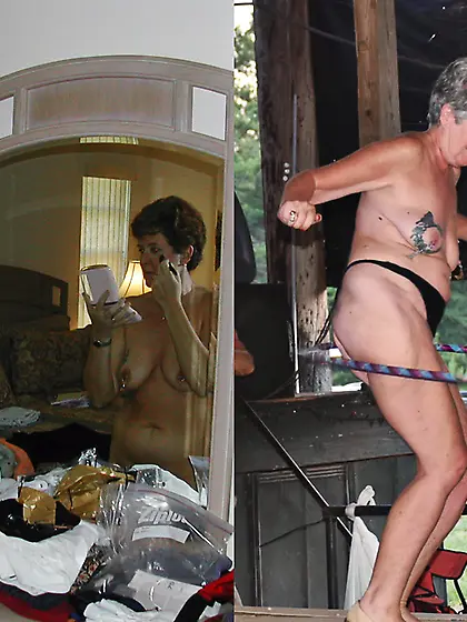 Swinger Milf Sues, Then&Now, see previous set