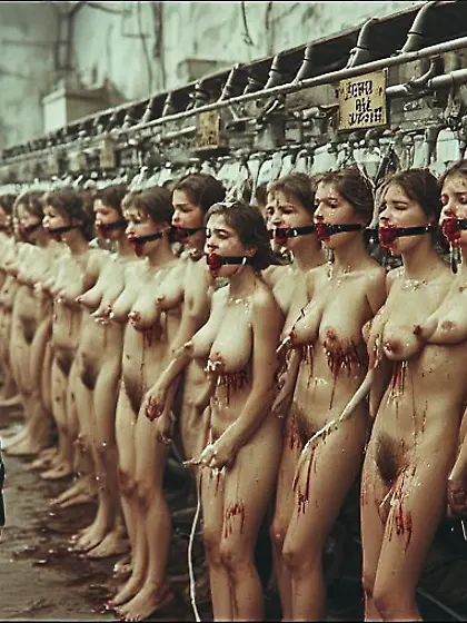 War prisoners turned into milk mass production