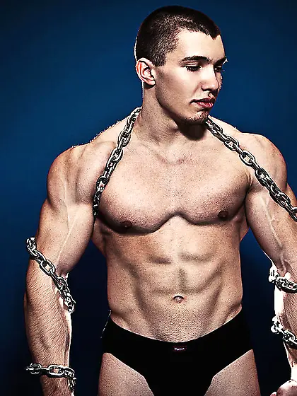 White gay sergiotitan3271 fingering