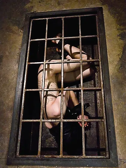 Caged submissive set free