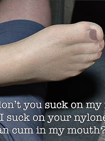 Pantyhose,  stockings,  and Bondage Captions