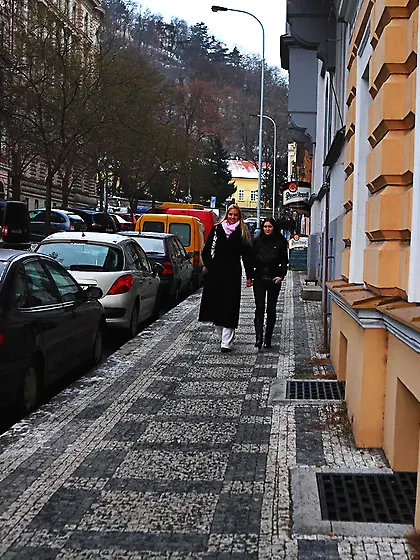 Maya and her girlfriend