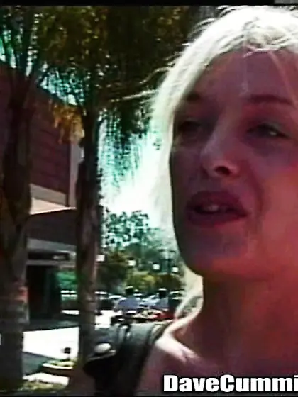 Black tank-top blonde riding