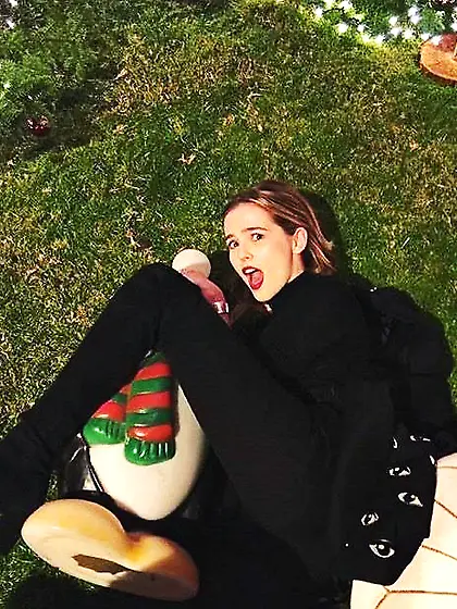 Zoey Deutch - Christmas