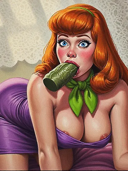 Daphne and the Mystery of the flying green cock