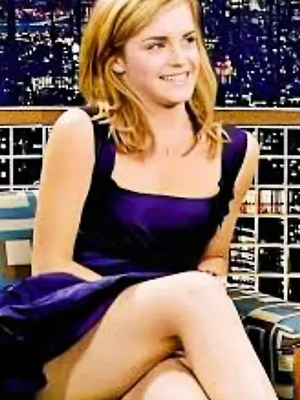 Emma Watson, cum for Emma's legs pics