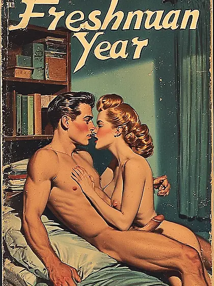 AI Free Vintage Naughty Comic Book