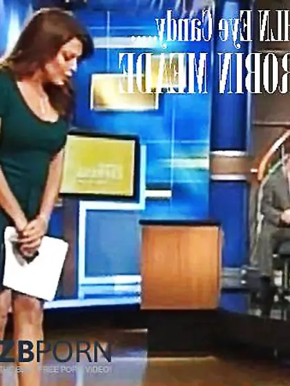 Newsbabe Robin Meade with fakes