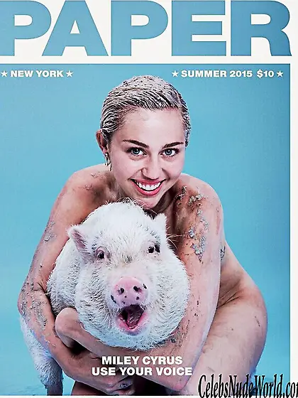 Miley Cyrus Naked