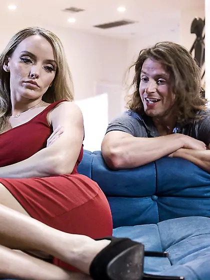 Pristine Edge sucks and rides hard pecker like a real pro