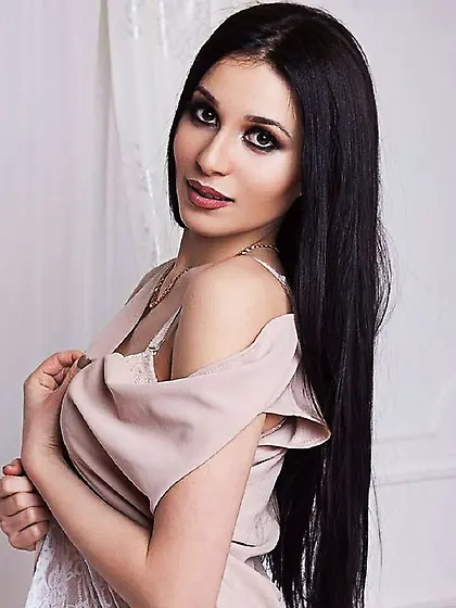 White teen black hair