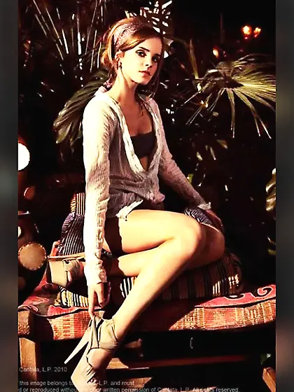 Emma Watson, cum for Emma's legs pics