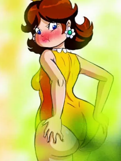 Princess Daisy Farting and Pooping