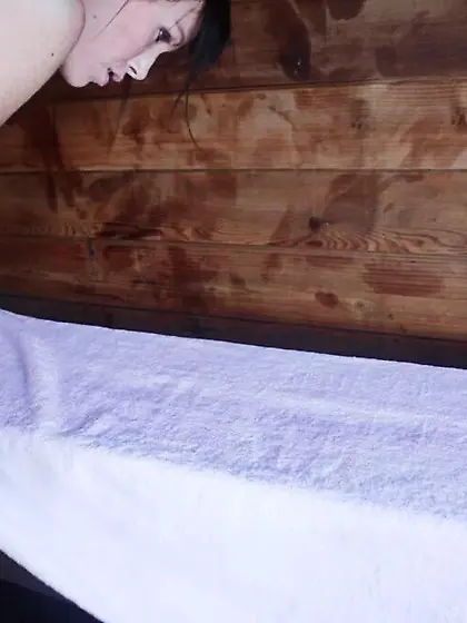 Two wet chicks rocking in steam room