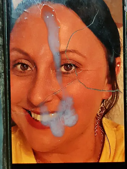 Angela’s face and pussy cummed on