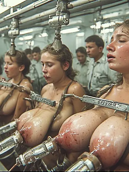 War prisoners turned into milk mass production