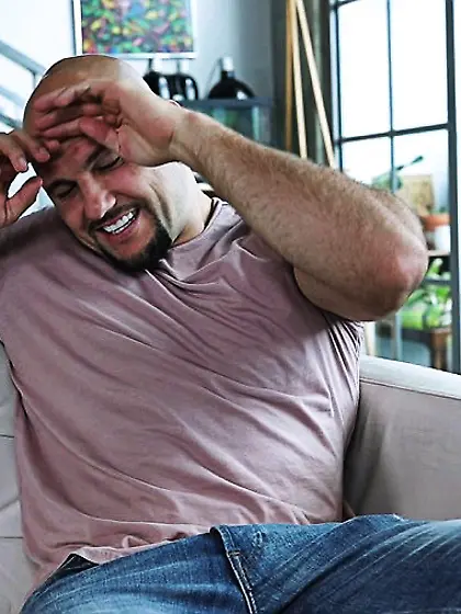 Lively redhead gets it rough from a burly...