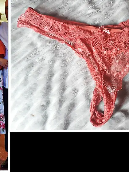 never too old to wear thongs