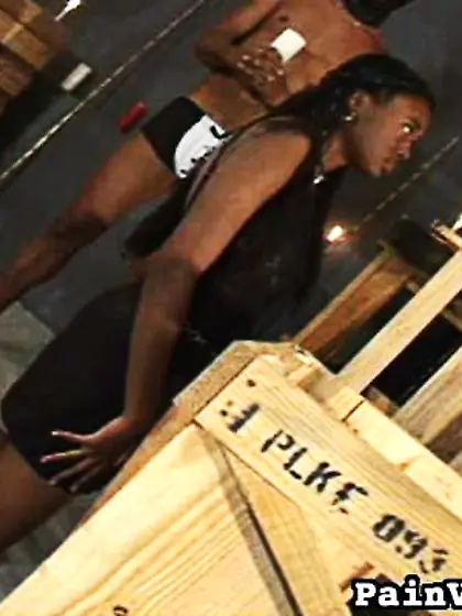 Tall black goddess big