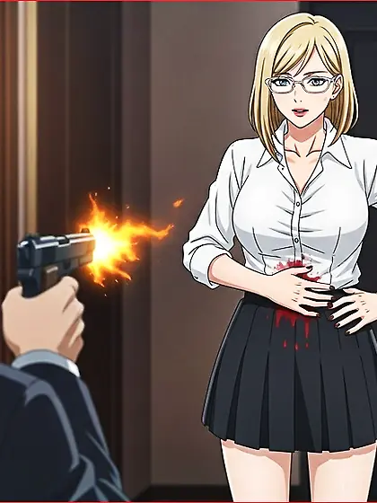 Anime Girls Gut-shot