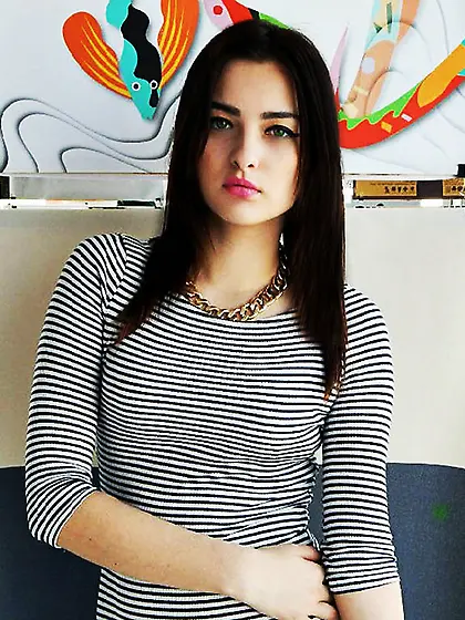 Teen black hair beautiful