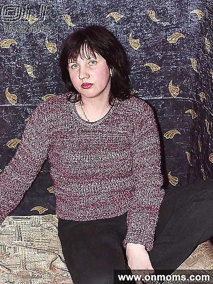 Shy mature posing naked