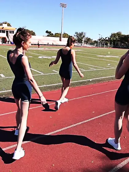 Young lesbian oil fuck