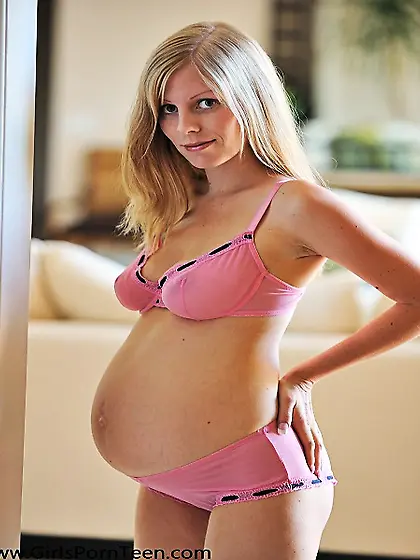 Leah 26 weeks pregnant this ftv cute quiet blonde lactate