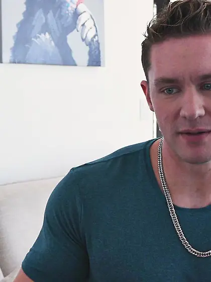 Tiny long-haired brunette enjoys