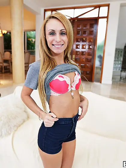 Blonde interracial missionary