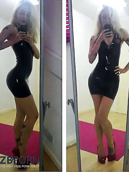 Spandex and leather skirts,  leggings